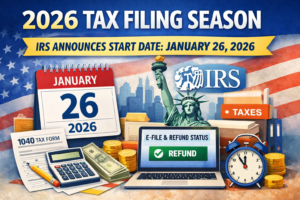 Tax filing 2026